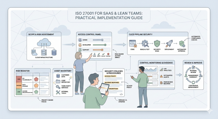 ISO 27001 for SaaS Startups: The Lean & Practical Implementation Guide ...