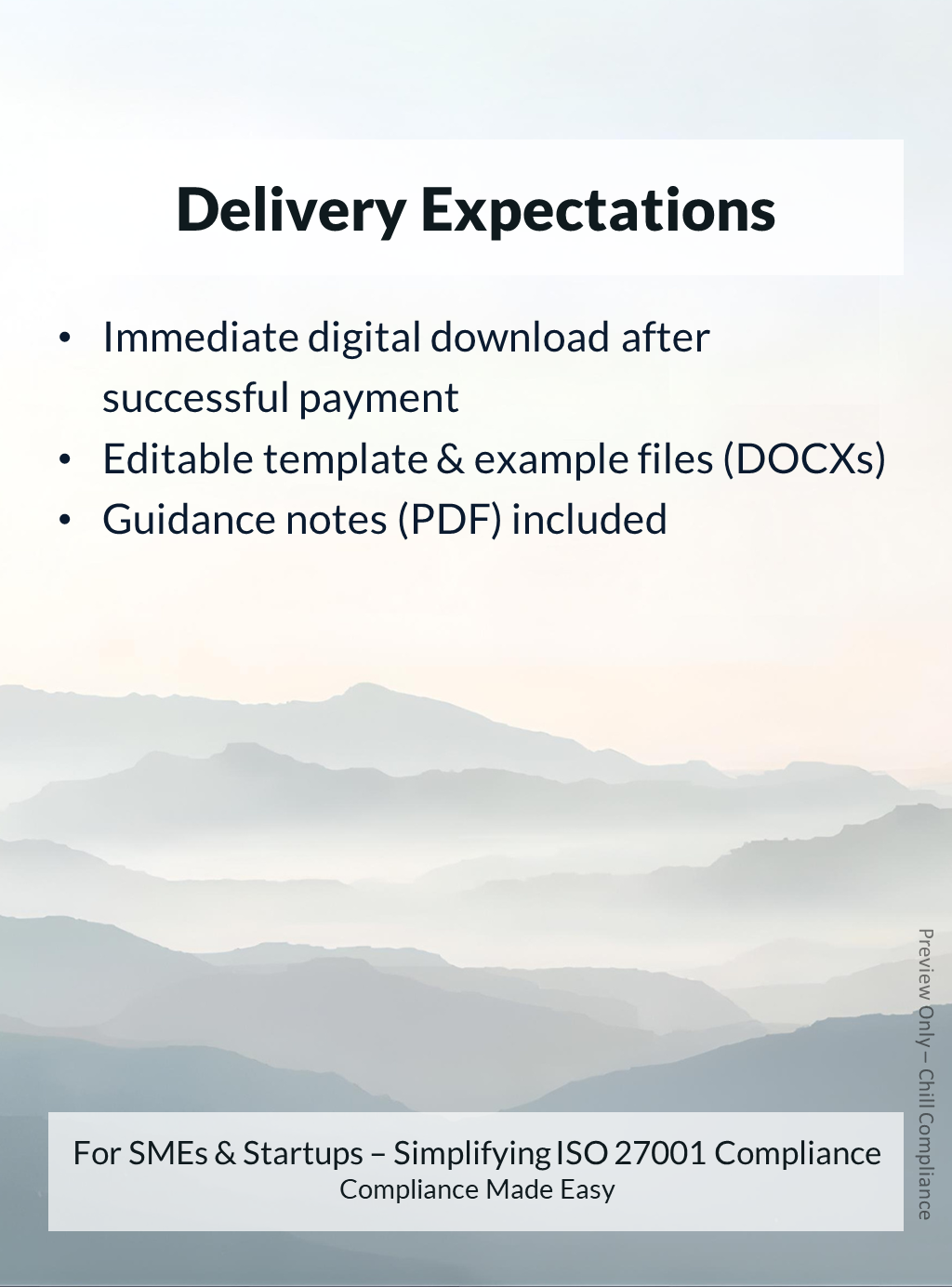 ISO 27001 Residual Risk Acceptance Form template, instant download, editable DOCXs, PDF guidance notes, ISO/IEC 27001:2022 aligned, SMEs and startups