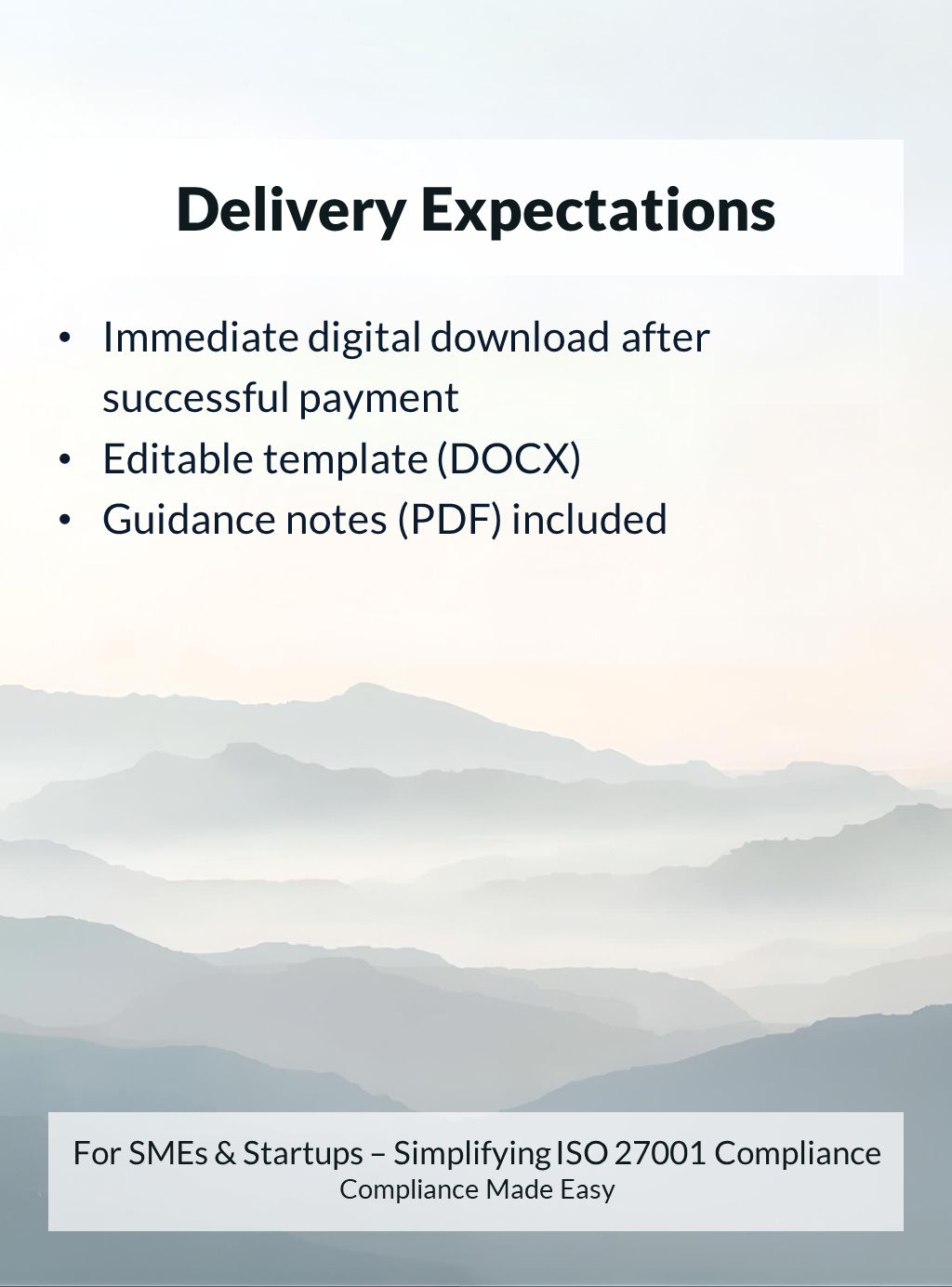 ISO 27001 Risk Management Policy template, instant download, editable DOCX, PDF guidance notes, ISO/IEC 27001:2022 aligned, SMEs and startups