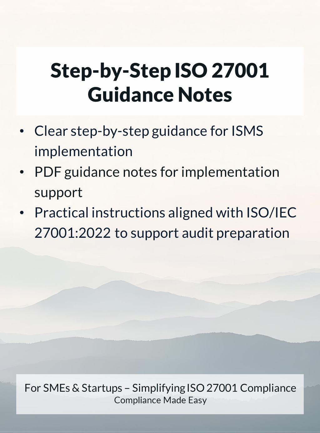 ISO 27001 Risk Treatment Plan PDF guidance notes, step-by-step instructions, ISO/IEC 27001:2022 aligned, supports audit preparation